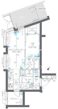 ズーム碑文谷 102 間取り図
