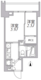 アジールコート麻布十番 803 間取り図