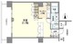 豊洲シエルタワー 802 間取り図