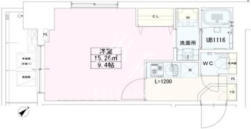 神谷町レジデンス壱番館 403 間取り図