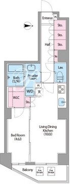 コンフォリア馬込 712 間取り図