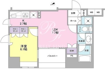 コンフォリア池袋DEUX 302 間取り図