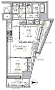 リルシア墨田八広 806 間取り図