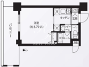 レクシード両国駅前 1102 間取り図