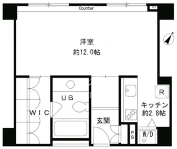 KDXレジデンス南青山 203 間取り図
