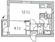 グランデュオ高田馬場クレスト 304 間取り図 ?>