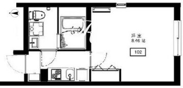アーバンステージ菊川 402 間取り図