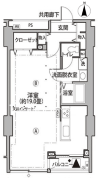 東雲キャナルコートCODAN 11-1307 間取り図