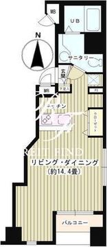 Ｋ’ｓ麹町 504 間取り図