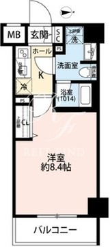 プレール・ドゥーク本所吾妻橋5 102 間取り図