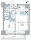 ジェノヴィア浅草3グリーンヴェール 201 間取り図