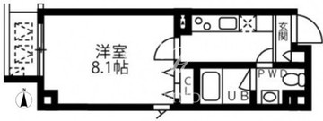 アリカ錦糸町プレッソ 502 間取り図