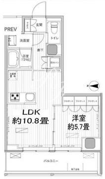 ヒューリック浅草橋江戸通 905 間取り図