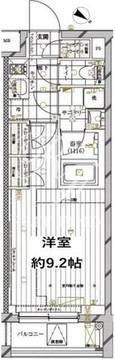 レガリス三軒茶屋 403 間取り図