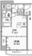 シーフォルム西小山 405 間取り図