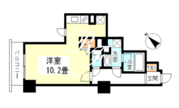 TKフラッツ渋谷 511 間取り図