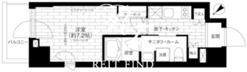 ステージファースト浅草橋2 701 間取り図