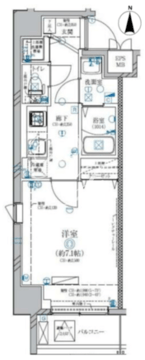ディアレイシャス両国 101 間取り図