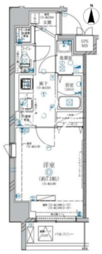ディアレイシャス両国 301 間取り図