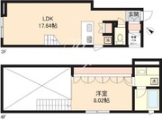 パセオ神宮前 303 間取り図