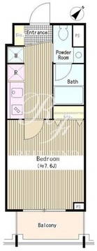 レムリア浅草 502 間取り図