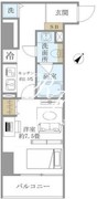SS.FLAT神楽坂サウス 204 間取り図