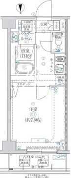 アルテシモグレイス 404 間取り図