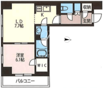 エスティメゾン浅草駒形 310 間取り図