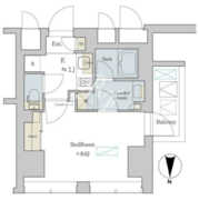ブリリアイスト渋谷本町 702 間取り図