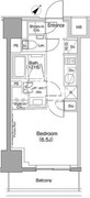 ザ・パークハビオ目黒桜邸 405 間取り図