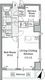 レジディア文京本駒込 1205 間取り図