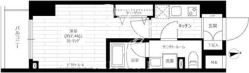 ステージグランデ秋葉原 1002 間取り図