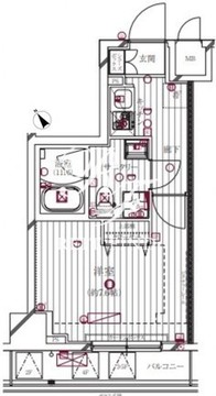 スプレスター浅草寿町 4F 間取り図
