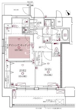 スプレスター浅草寿町 802 間取り図
