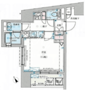 プラチナコート上野 1101 間取り図