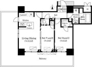 オアーゼ新宿西落合レジデンス 405 間取り図