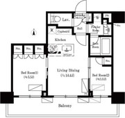 オアーゼ新宿西落合レジデンス 506 間取り図