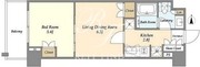 オアーゼ新宿市谷薬王寺 104 間取り図