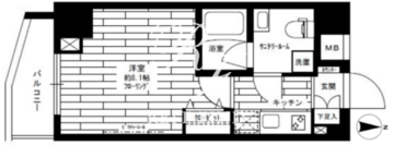 グランドコンシェルジュ亀戸 301 間取り図