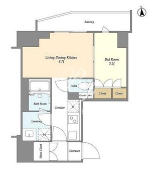 グランデエテルノ 401 間取り図