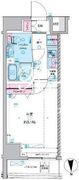 ジェノヴィア東神田グリーンヴェール 607 間取り図