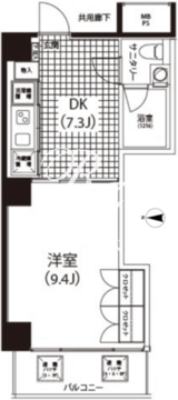 クイズ恵比寿 803 間取り図