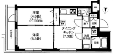 アイルプレミアム向島 501 間取り図