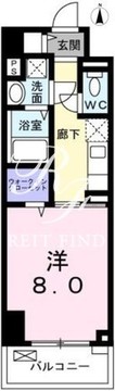 アンハヤシインク 502 間取り図