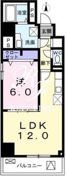 アンハヤシインク 704 間取り図