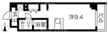プレール・ドゥーク錦糸公園ノース 203 間取り図