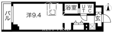プレール・ドゥーク錦糸公園ノース 307 間取り図