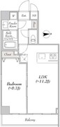 プレール・ドゥーク錦糸公園ノース 401 間取り図