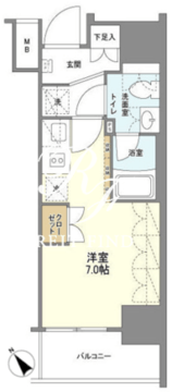 ＳＩＬ西五反田 201 間取り図