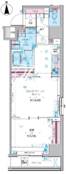ジェノヴィア東神田グリーンヴェール 311 間取り図